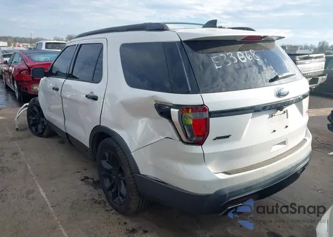 2017 Ford Explorer Sport from USA, damaged, VIN 1FM5K8GT8HGE33868